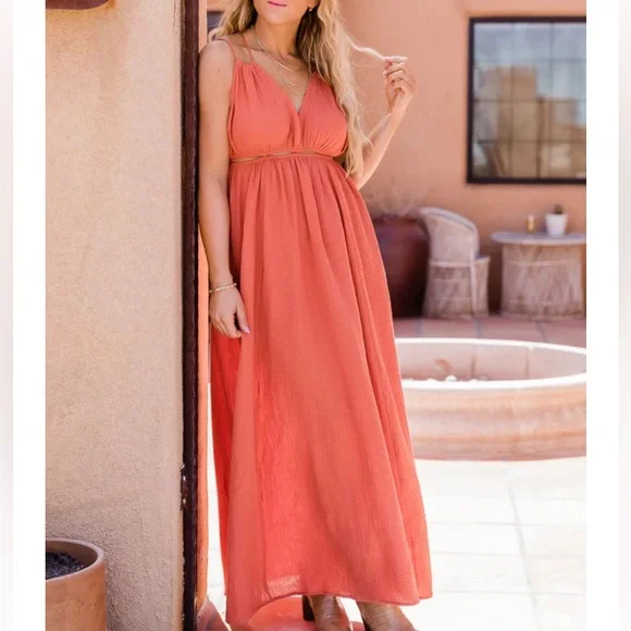 NWT pink lily dress - Picture 3 of 3